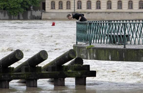Чехия страдает от наводнения