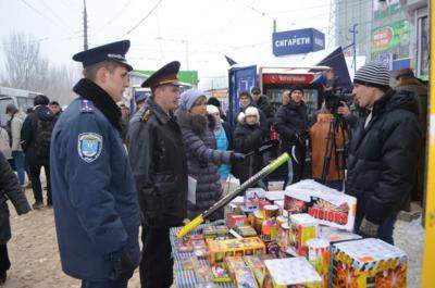  Николаевская область: продолжаются рейдовые проверки мест продажи пиротехники