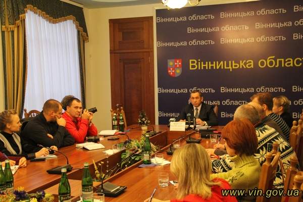  Председатель облгосадминистрации Иван Мовчан провел свою первую пресс-конференцию