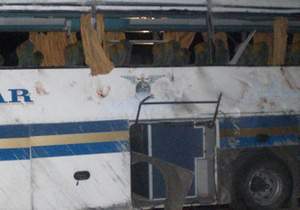 В Египте школьный автобус столкнулся с поездом