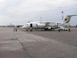 В Харькове самолет совершил аварийную посадку