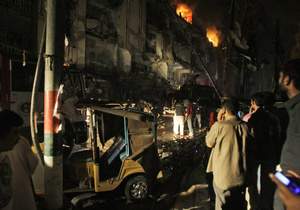 В Пакистане после взрыва погибло 45 человек